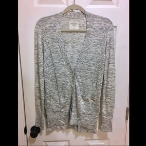 Abercrombie & Fitch Button-Down Sweater